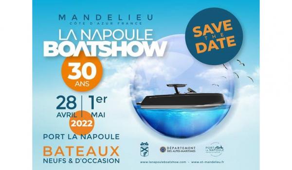 La Napoule Boat Show 2022 : salon du bateau neuf et d'occasion du 28 avril au 1 mai