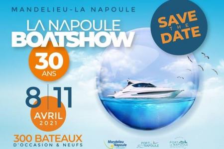 La Napoule Boat Show 2021 : salon du bateau neuf et d'occasion du 8 au 11 avril