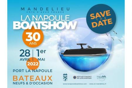 La Napoule Boat Show 2022 : salon du bateau neuf et d'occasion du 28 avril au 1 mai