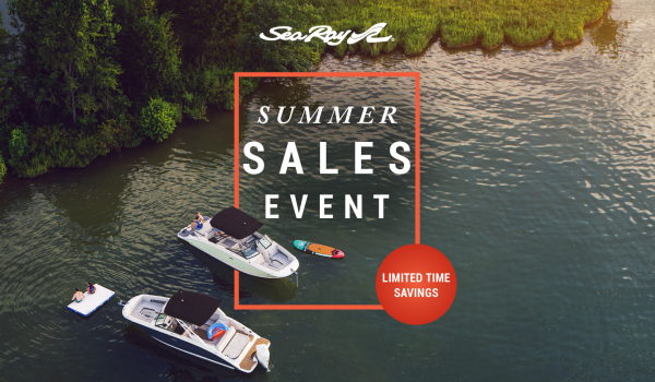 SEA RAY Summer Sales Event